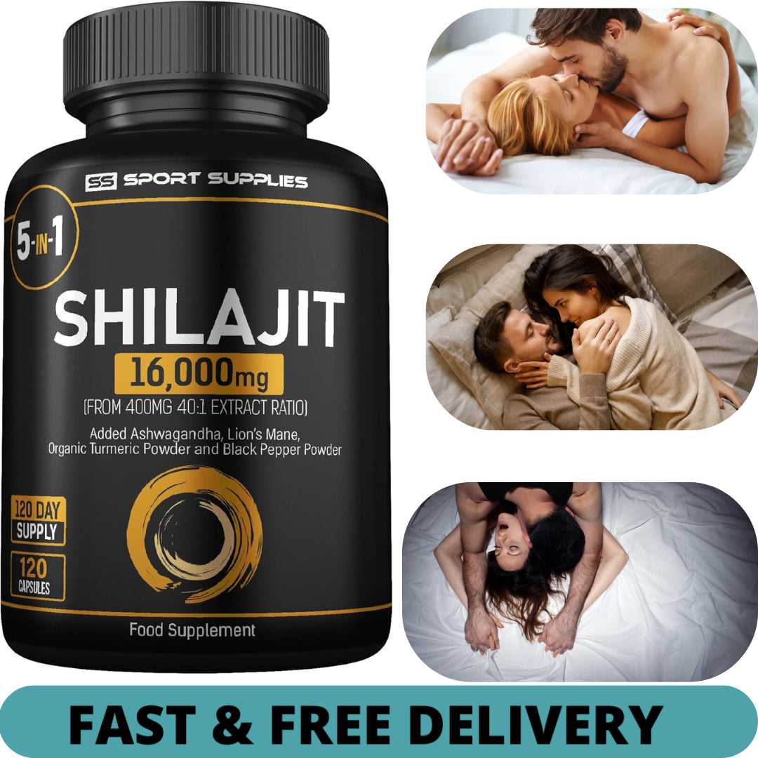 100% Pure Himalayan Shilajit 16000Mg Extremely Potent, Performance Good Result