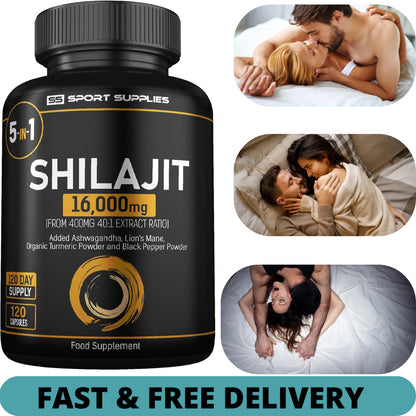100% Pure Himalayan Shilajit 16000Mg Extremely Potent, Performance Good Result