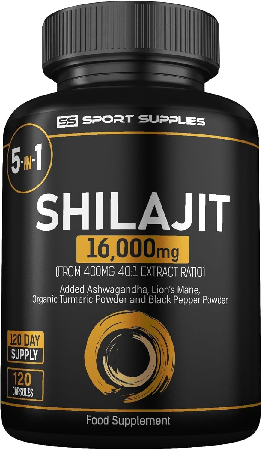 100% Pure Himalayan Shilajit 16000Mg Extremely Potent, Performance Good Result